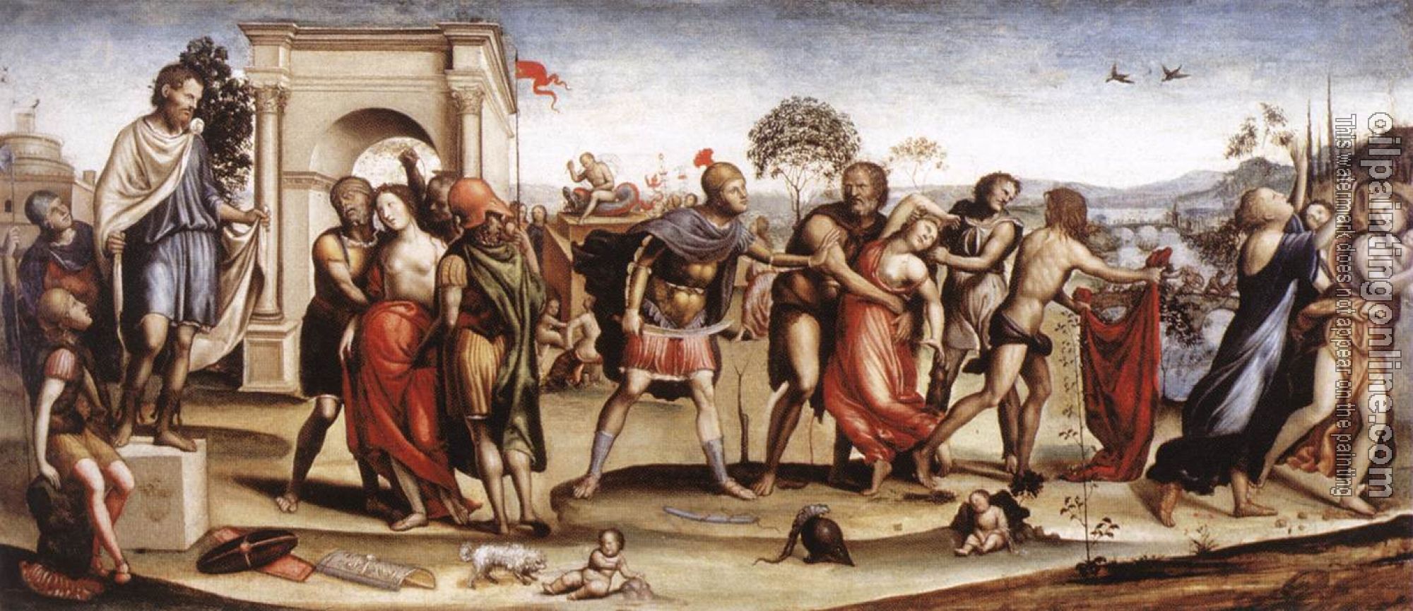 Il Sodoma - The Rape of the Sabine Women